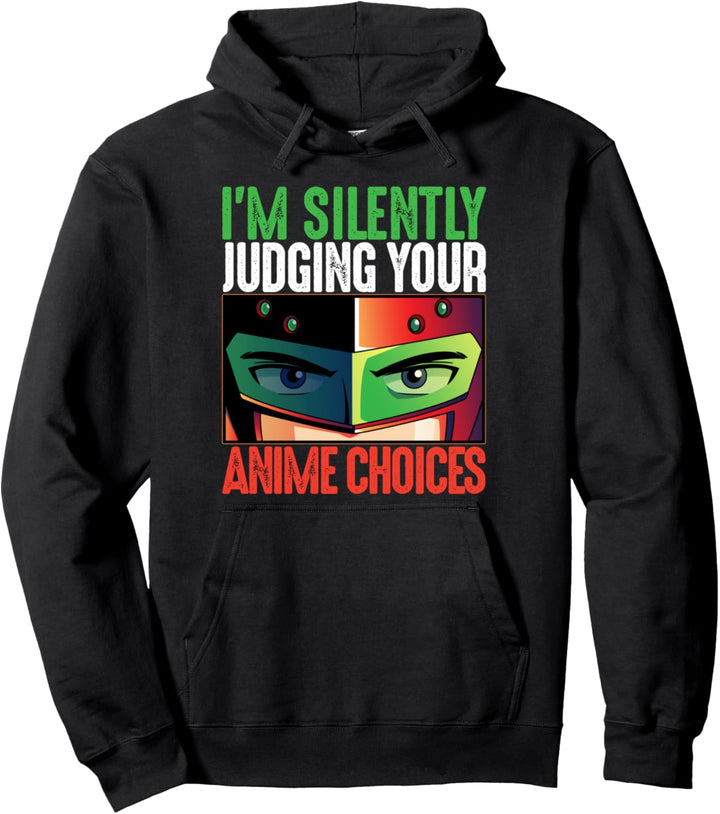 Ich beurteile still Ihre Anime-Auswahl-Animation Pullover Hoodie