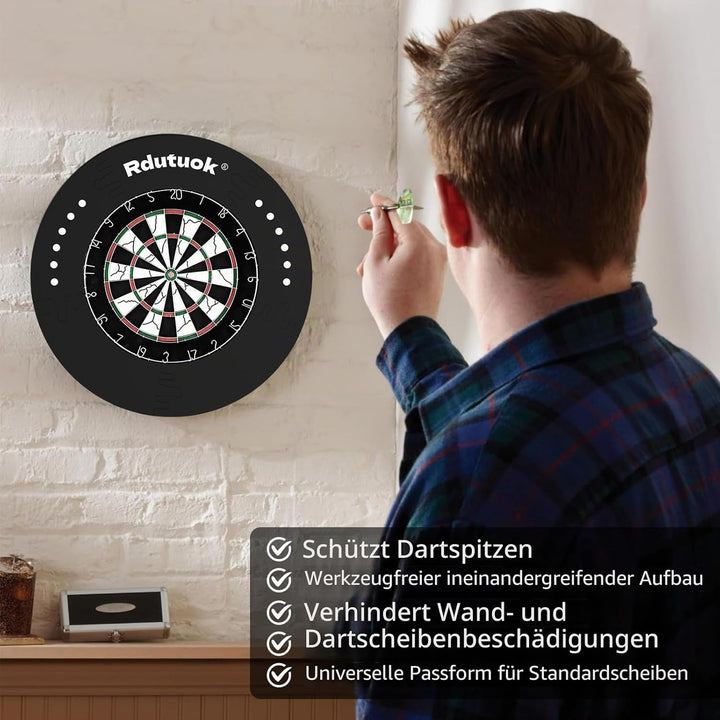 Rdutuok Dart Catchring Surround, Surround Auffangring Dart Backboard Dartscheibe Surround FüR Dart S