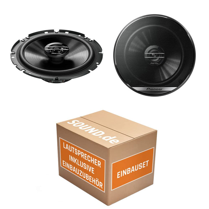 Lautsprecher Boxen Pioneer TS-G1720F - 16,5cm 2-Wege Koax Koaxiallautsprecher Auto Einbausatz - Einb
