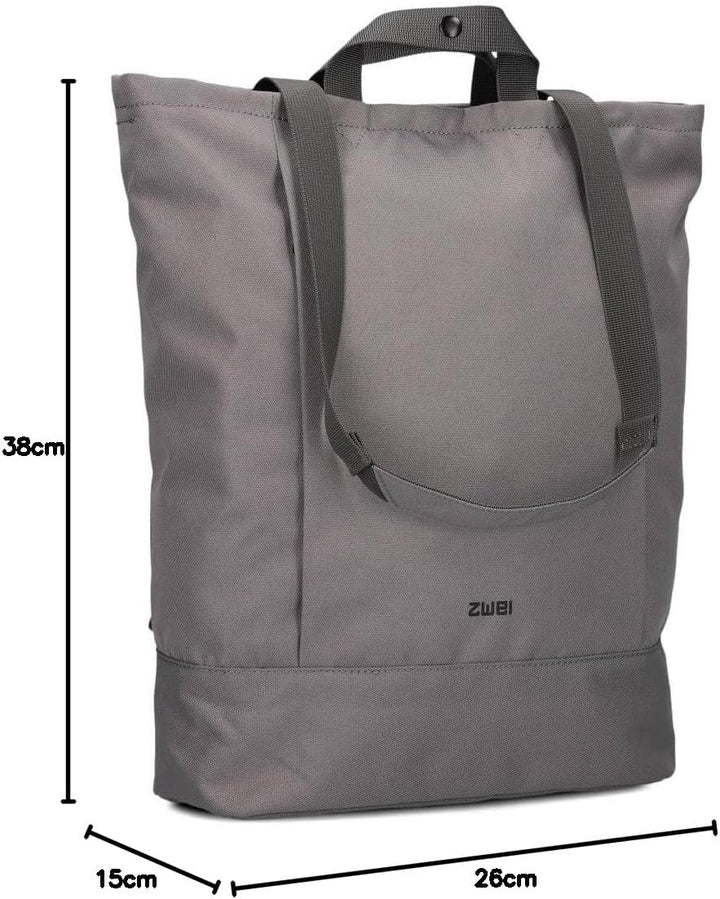 Zwei Rucksack-Tasche Benno BE140 (9 Liter) Rucksackhandtasche 2-in-1 Shopper robustes strapazierfähi