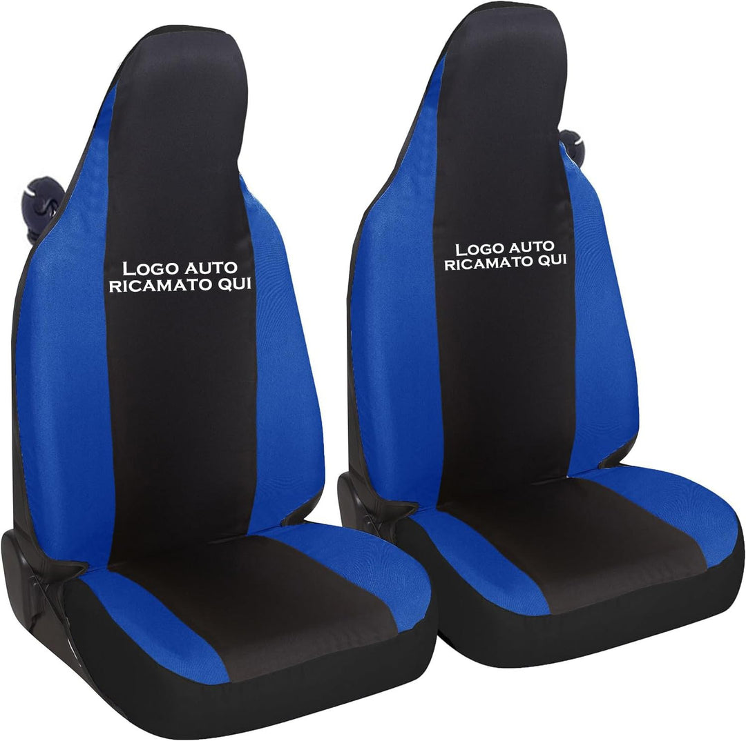 Susy Shop Autositzbezüge kompatibel für Smart fortwo, 450 451 und 453, Set mit 2 Vordersitzbezügen,