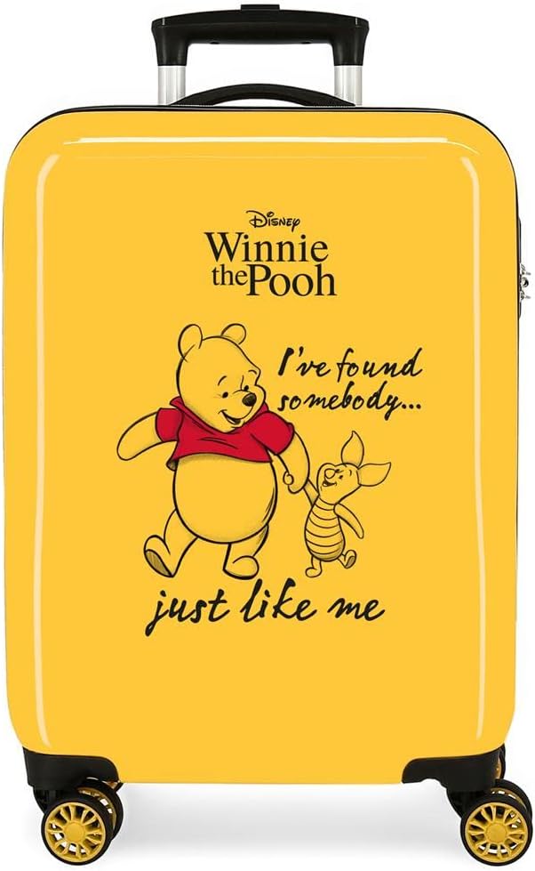 Disney Winnie The Pooh Koffer, Ocker, 38 x 55 x 20 cm, starr, ABS-Kombinationsverschluss, seitlich 7
