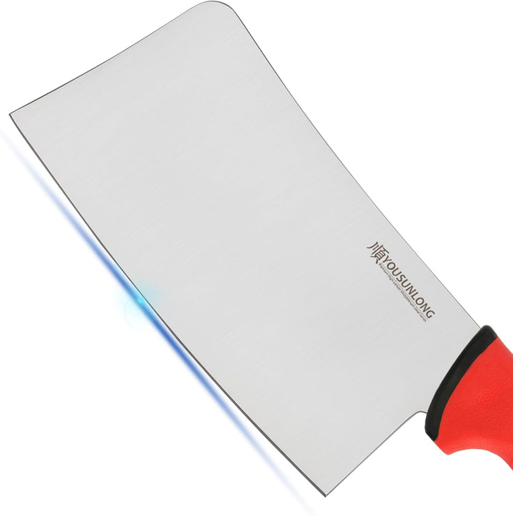 YOUSUNLONG Fleischerbeile - Knochenzerkleinerer 180mm - Premium High Carbon Molybdän Stahl - Speziel