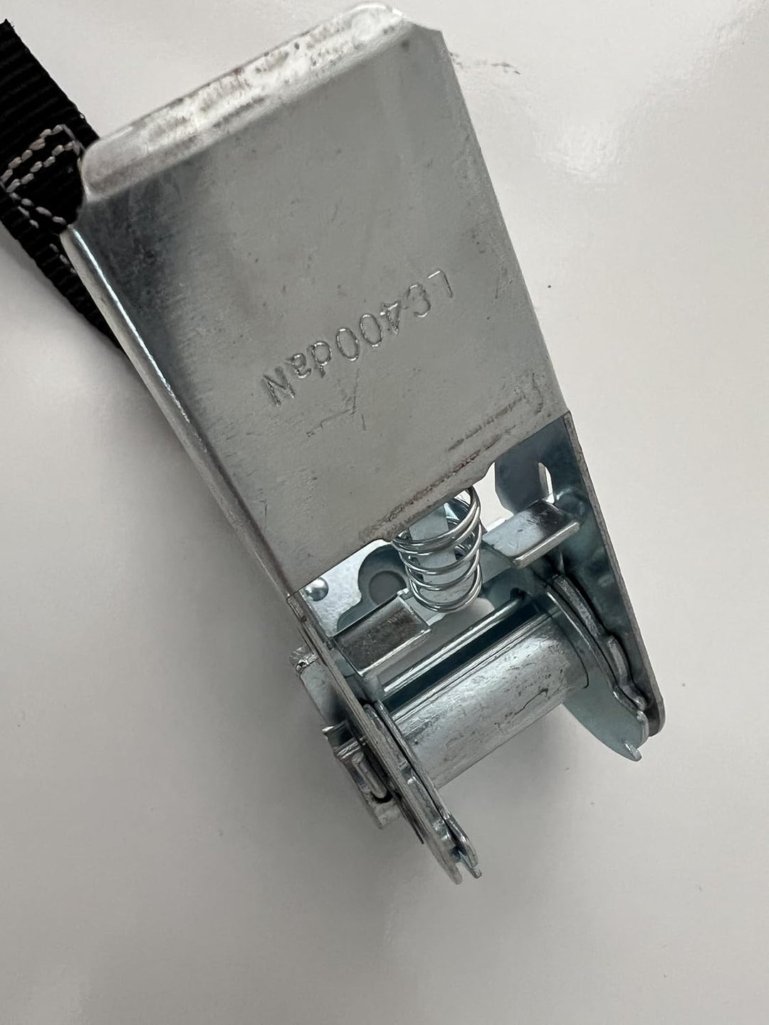 Spanngurte mit Ratsche, Länge 1,5 m, Breite 25 mm, 100% Polyester, robust und hochwertig, für Motorr