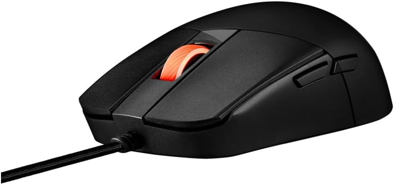 ASUS ROG Strix Impact III - Beidhändige Gaming-Maus, leicht, 12000 DPI, 5 programmierbare Tasten, au