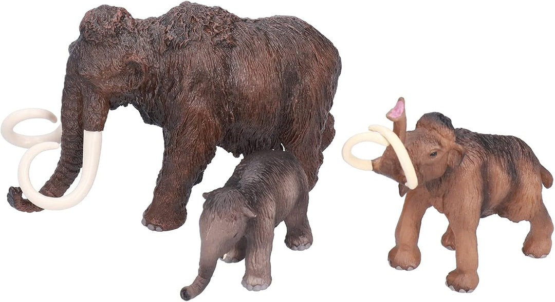 Tnfeeon Mammut Spielzeug Modell, simulierte Tiere Figur Geschenk handbemalt für Dekoration für Tiers