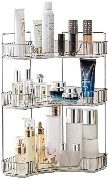 Make up Organizer, Kosmetik Organizer, Beauty Organizer, Hautpflege Organizer für Bad Schminktisch (