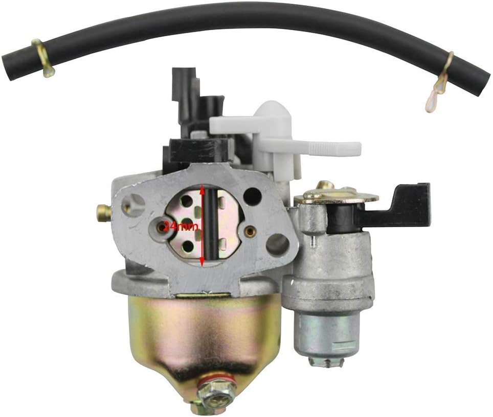 WOOSTAR Vergaser mit Zündspule mit Rückstossstarter Ersatz für GX140 GX160 GX168 GX200 5.5HP 6.5HP M