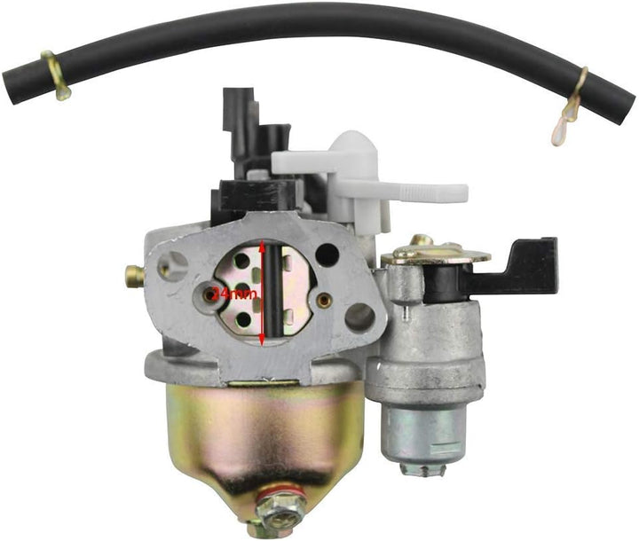WOOSTAR Vergaser mit Zündspule mit Rückstossstarter Ersatz für GX140 GX160 GX168 GX200 5.5HP 6.5HP M