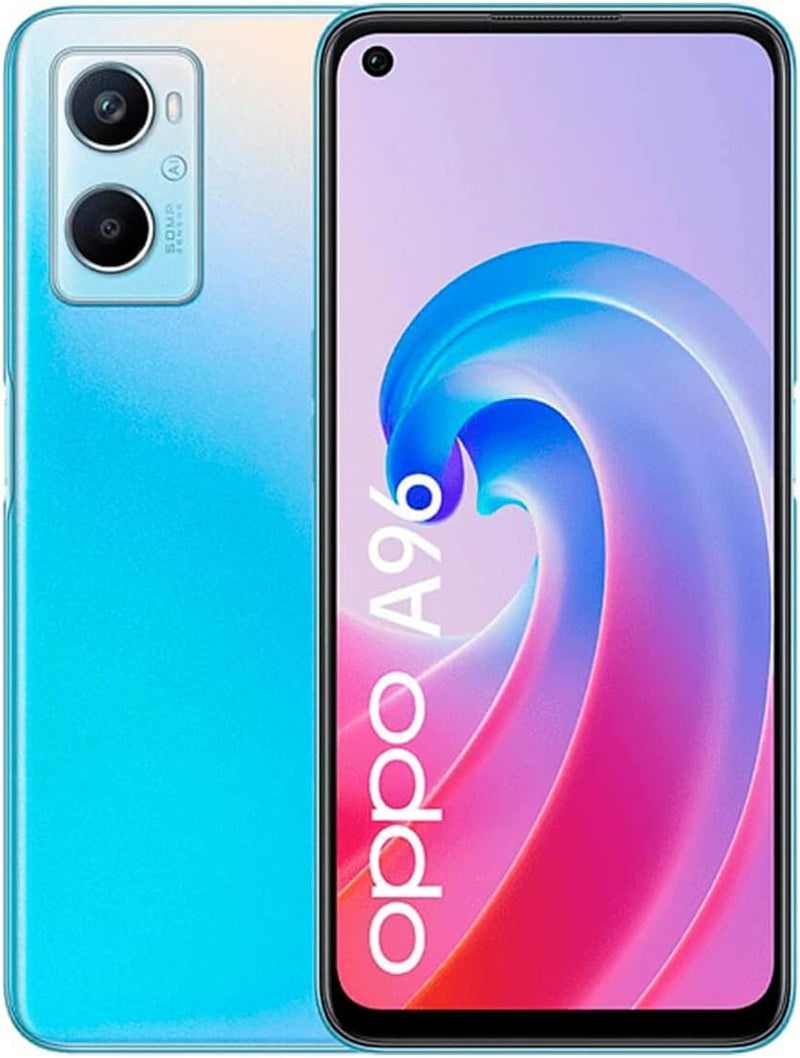 OPPO A96 16,7 cm (6.59") Double SIM Android 11 4G USB Type-C 8 Go 128 Go 5000 mAh Bleu