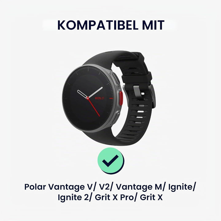 kwmobile USB Kabel Charger kompatibel mit Polar Vantage V / V2 / Vantage M/Ignite/Ignite 2 / Grit X