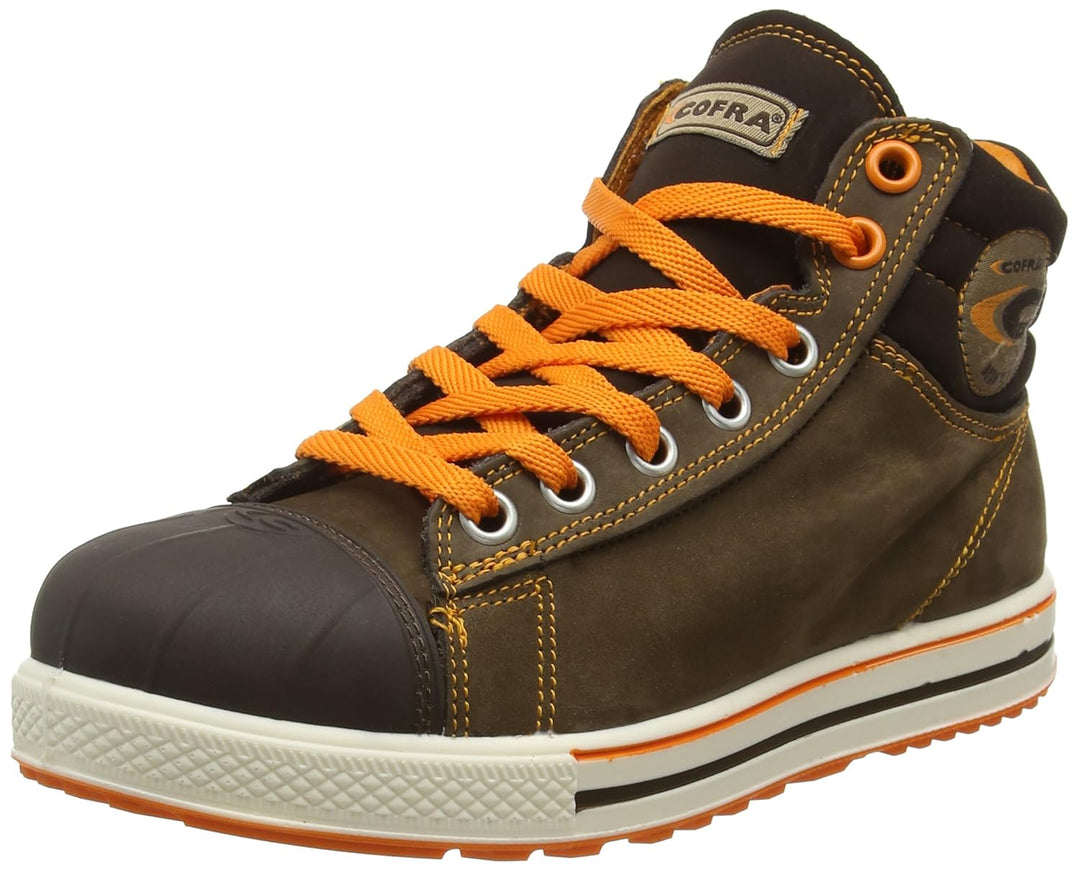 Cofra 35031-001.W36 CONFERENCE S3 SRC Sicherheitsstiefel, Braun/Orange, Grösse 36 36 EU, 36 EU