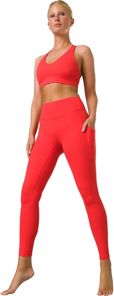 Prana Damen Unterhose Electa Legging S Karminrot, S Karminrot