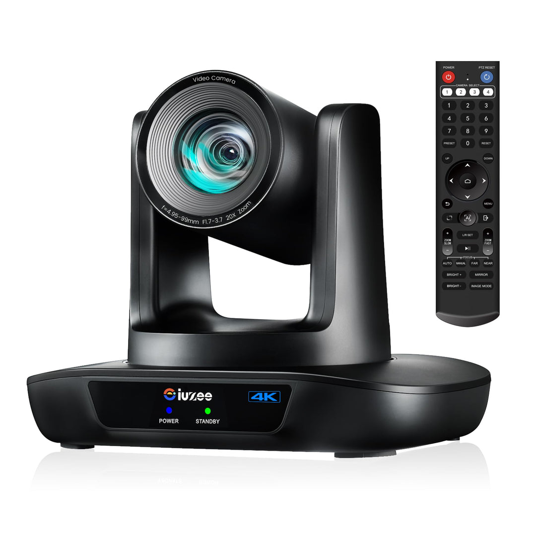 PTZ-Kamera 20X Optischer Zoom USB3.0 HDMI Konferenzkamera 1080P 60FPS Weitwinkel PTZ Camera für Kirc