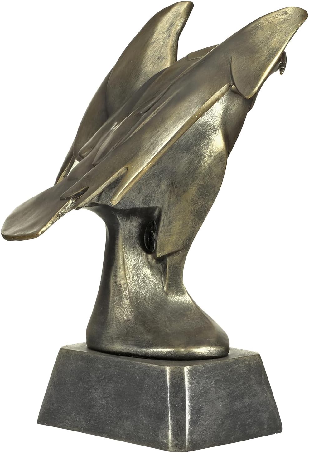 Design Toscano Schmiedende Kraft, Art Deco Adlerstatue, 28 x 33 x 35,5 cm Schmiedefestigkeit, Schmie
