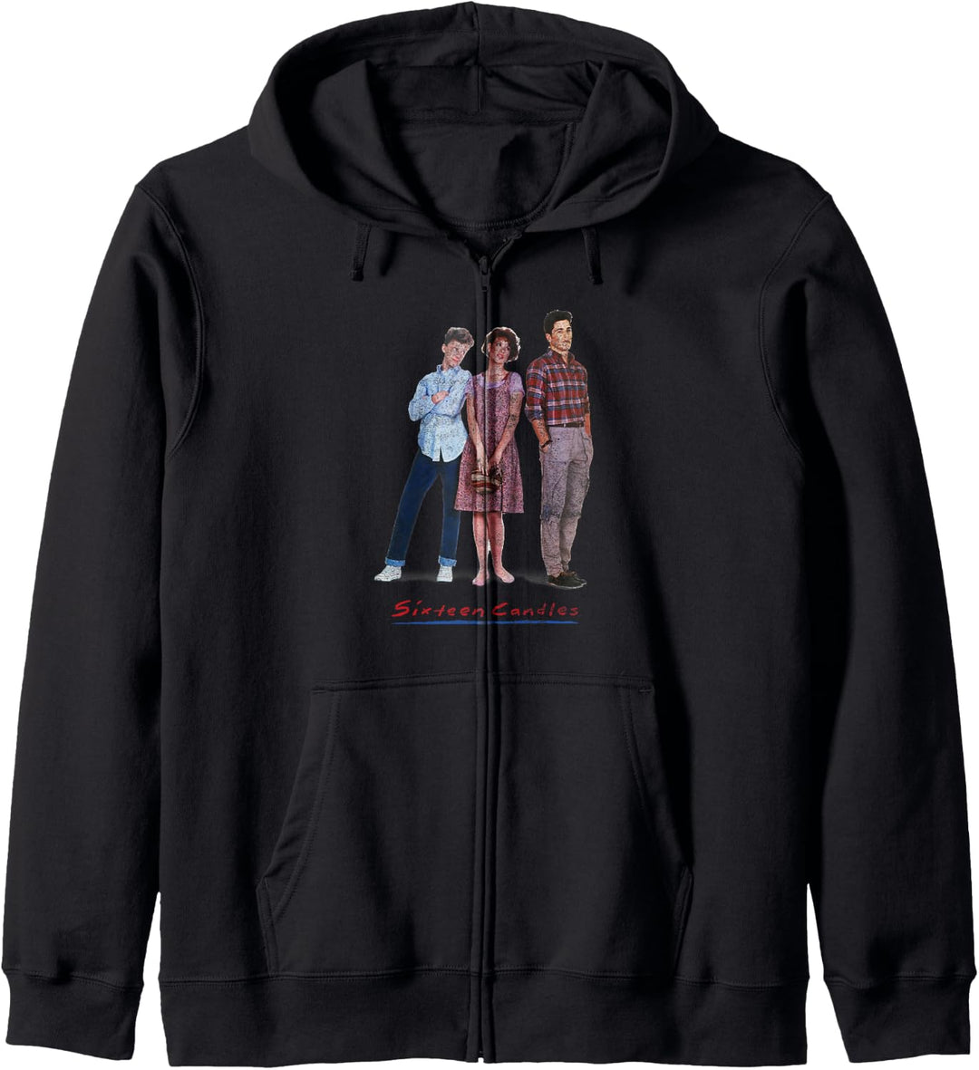 Sixteen Candles Distressed Trio Portrait Kapuzenjacke