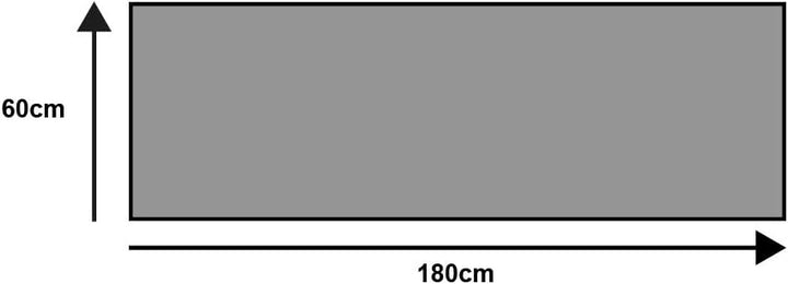 wash+dry Fussmatte, Scratchy beige 60x180 cm, innen und aussen, waschbar 60x180cm, 60x180cm