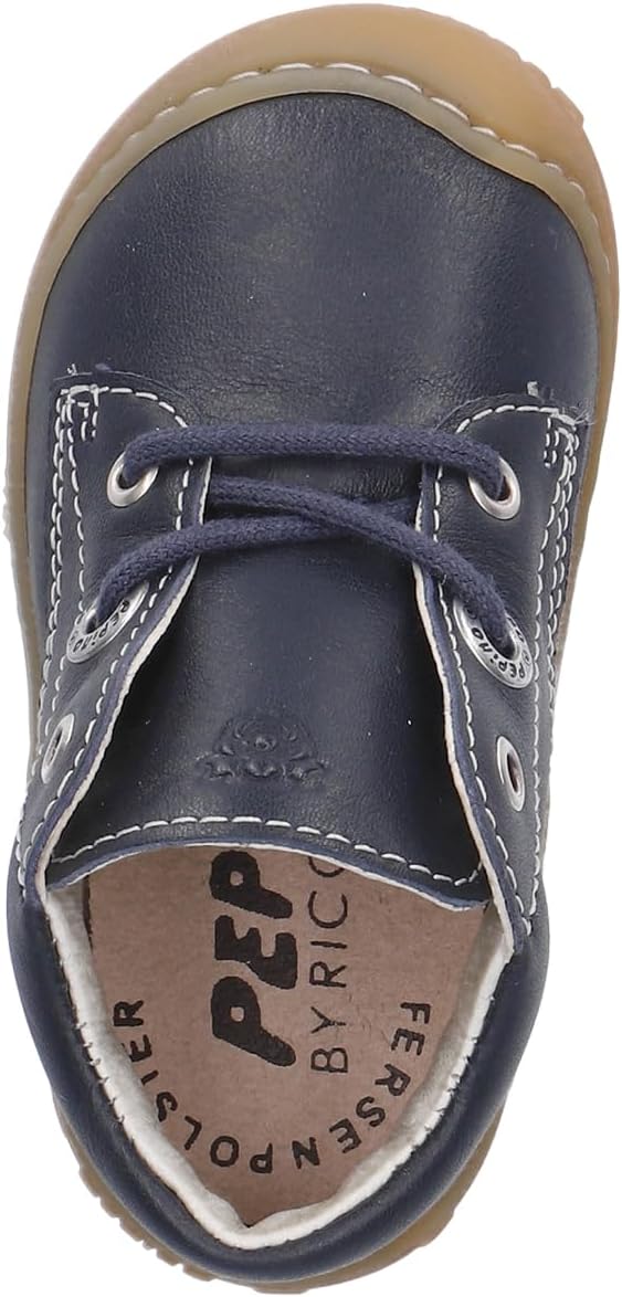 RICOSTA Unisex - Baby Stiefel CORY Kinder Lauflernschuhe WMS:Weit lose Einlage schnürstiefel bootie
