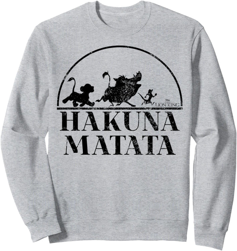 Disney The Lion King Hakuna Matata Simple Text Sweatshirt