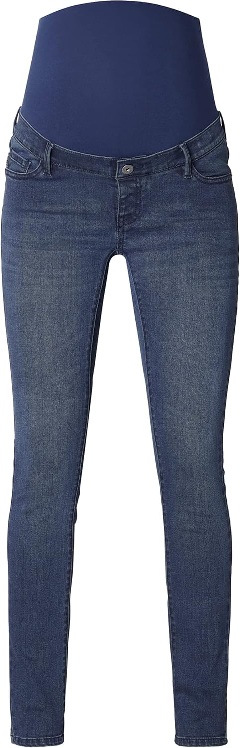 Supermom Damen Austin Over The Belly Skinny Jeans 27 Blue Denim - P327, 27 Blue Denim - P327