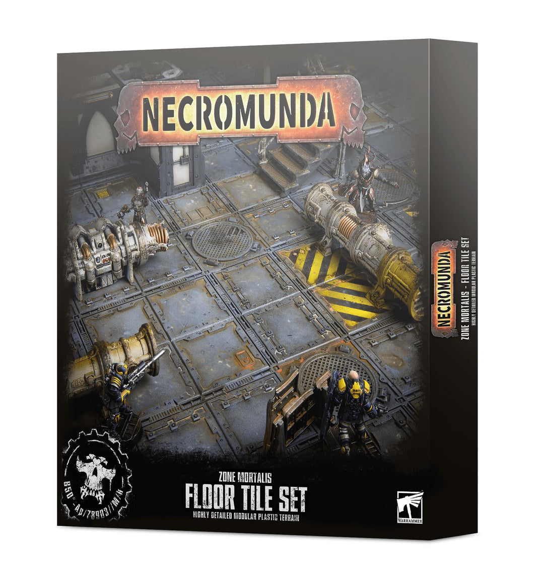 Games Workshop Necromunda - Zone Mortalis - Floor Tile Set