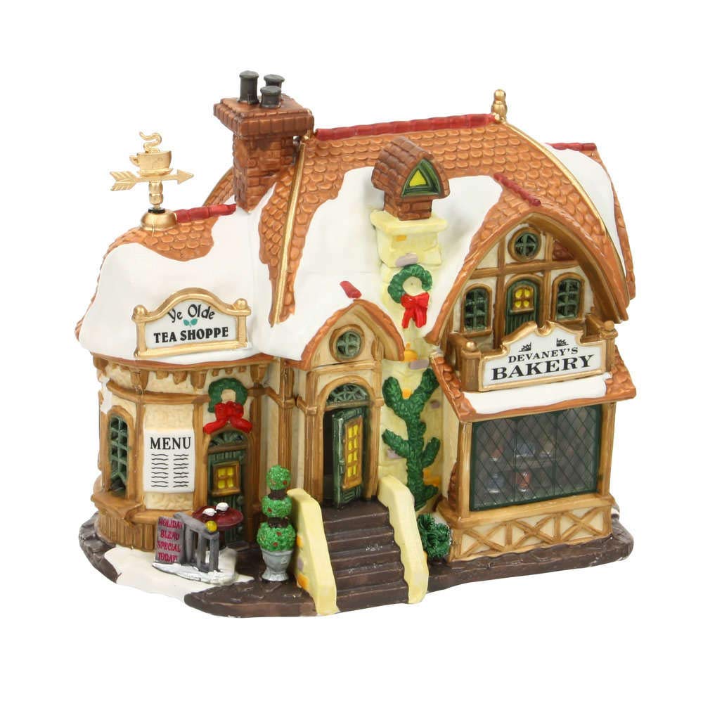 Lemax Devaney's Bakery - 18,9cmx14,3cmx10,7cm - Beleuchtete Bäckerei - LED - Porzellan