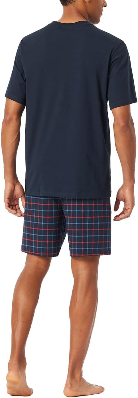 Schiesser - Herren - Comfort Essentials - Schlafanzug 50 Navy_181153, 50 Navy_181153