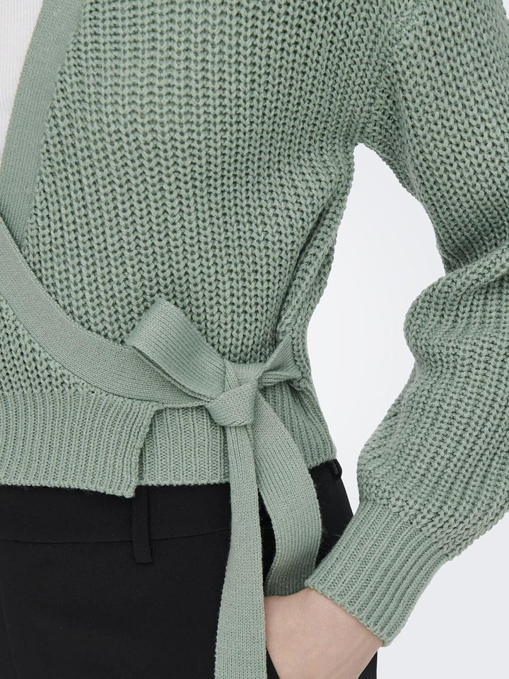 ONLY Female Strickjacke ONLBREDA Strickjacke, XS Chinois Green