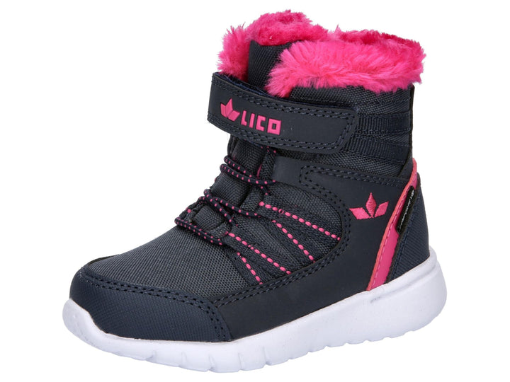 Lico Unisex Kinder Shalby Vs Sneaker 21 EU Marine Pink, 21 EU Marine Pink