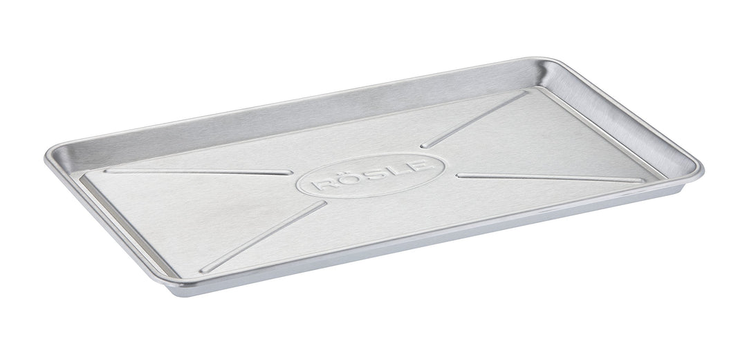 RÖSLE Barbecue Universalschale, Hochwertige Edelstahlschale zum Marinieren, Servieren oder als Tropf