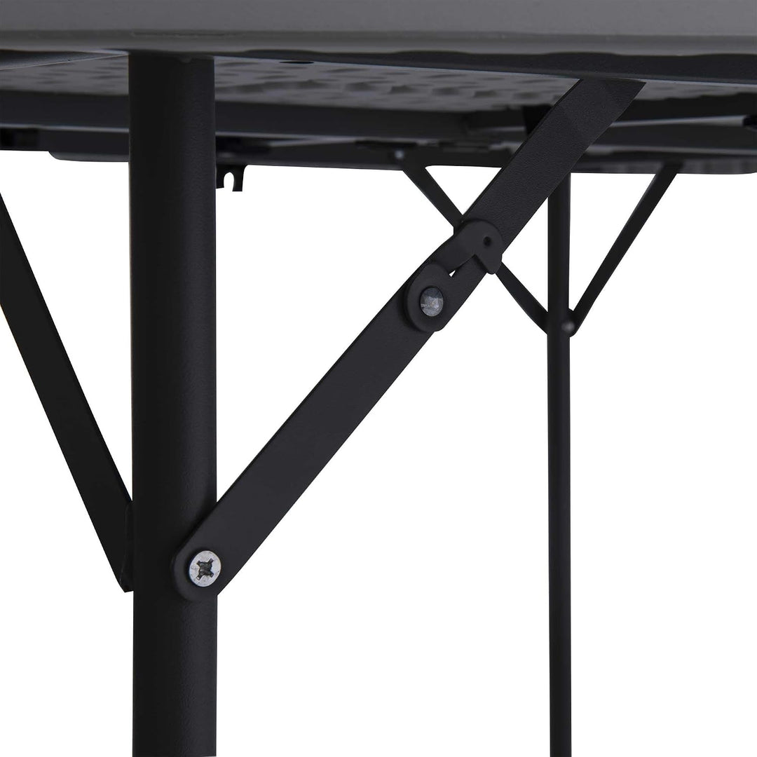WERKA PRO Runder Klapptisch Ø150 x 74 cm weiss, weiss