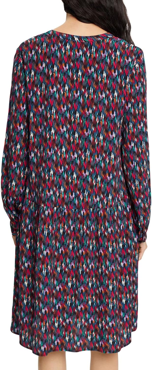 ESPRIT Damen 112ee1e309 Kleid 34 003/Black 3, 34 003/Black 3