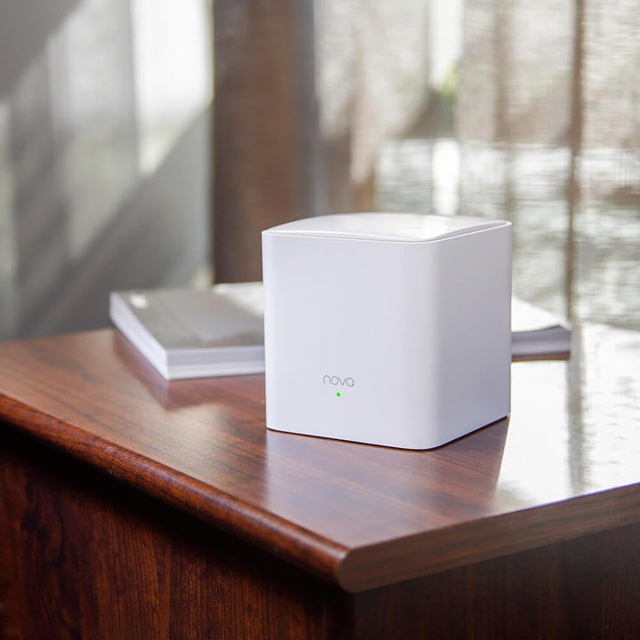 Tenda Nova MW5C (3-teilig) Mesh WLAN System, Dual Band AC1200 Mesh Router & Repeater, WLAN Heimnetz