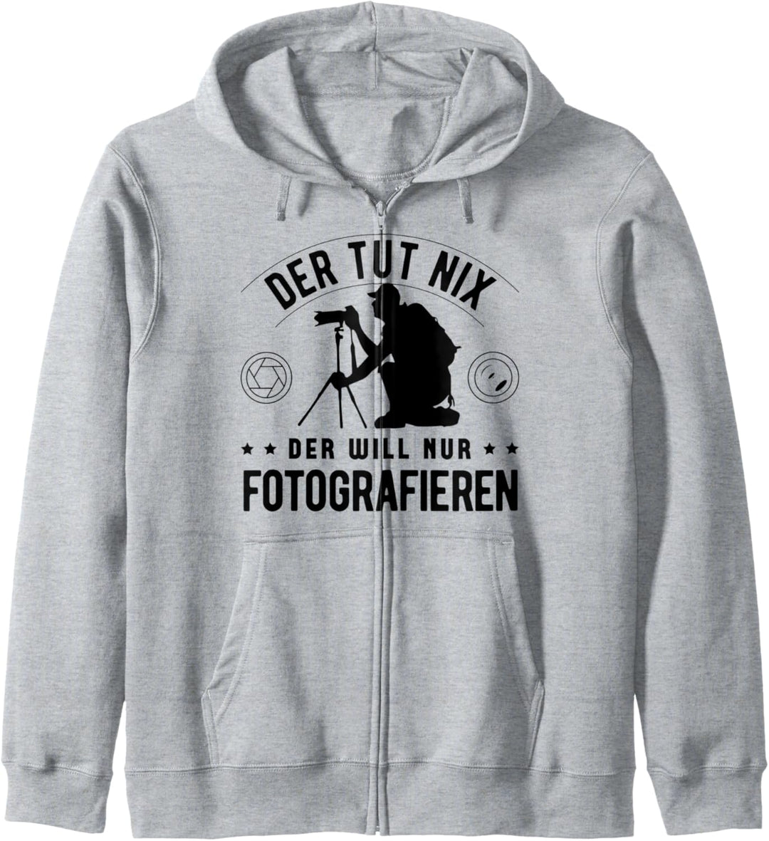 Der Tut Nix der Will nur Fotografieren Kamera Fotografen Kapuzenjacke