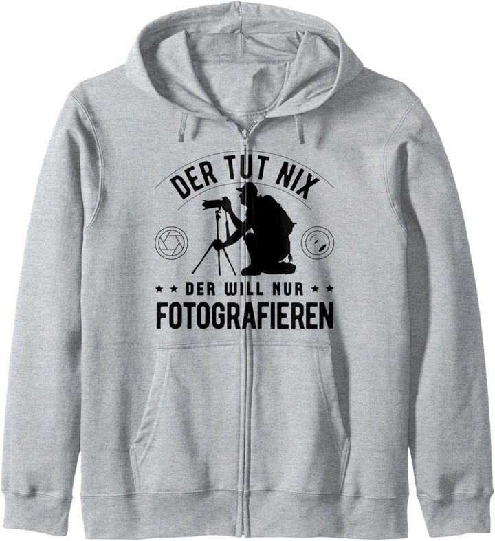 Der Tut Nix der Will nur Fotografieren Kamera Fotografen Kapuzenjacke