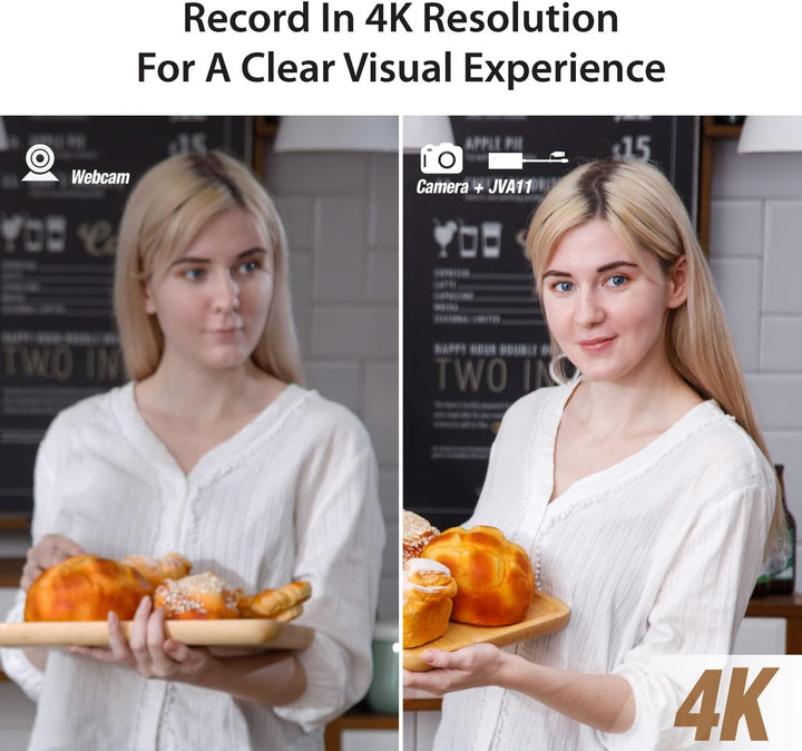 j5create 4K HDMI Video Capture Karte, DSLR Cam Link, Game Capture Adapter für Game Live, Broadcastin