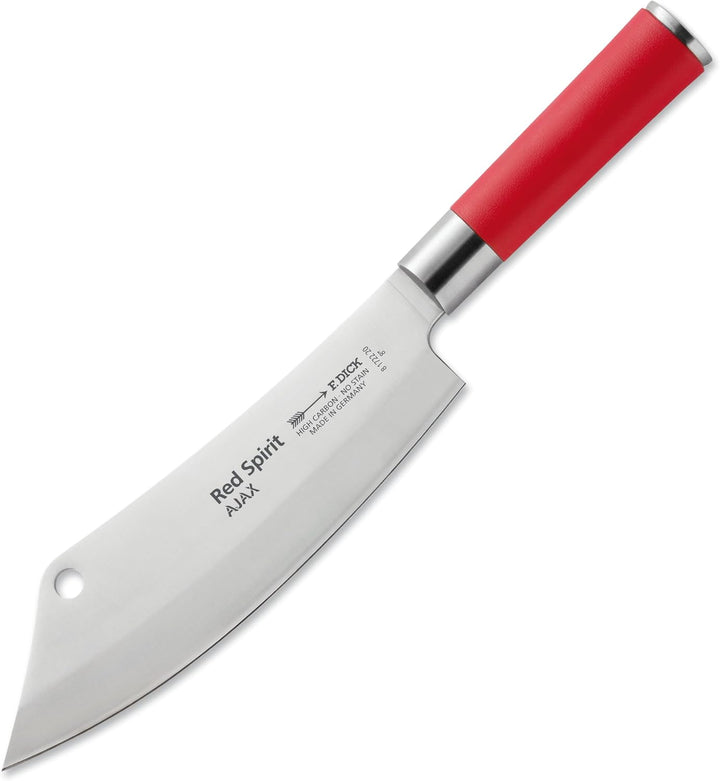 F. DICK Kochmesser, Küchenmesser „Ajax“, Red Spirit (Messer mit Klinge 20 cm, X55CrMo14 Stahl, nicht