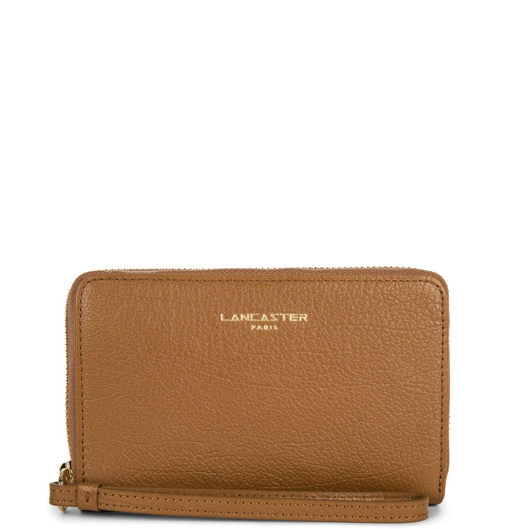 LANCASTER Dune Zip Around Wallet Camel S Camel, S Camel