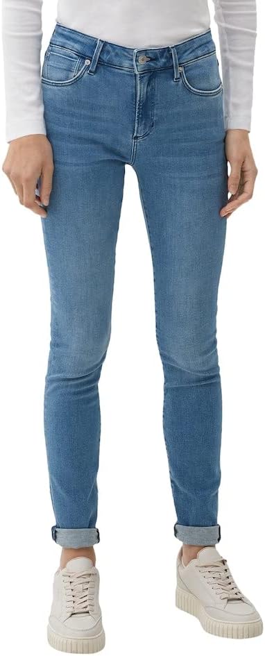 s.Oliver Jeans Anny/Super Skinny Fit/High Rise/Super Skinny Leg 34 54z4_blau, 34 54z4_blau