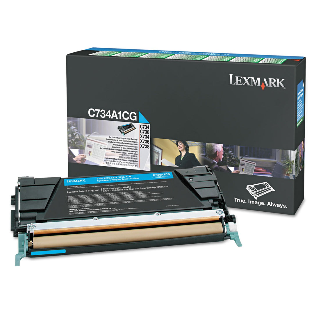 LEXMARK PB Toner X746,X748 7000 Seiten, cyan, cyan