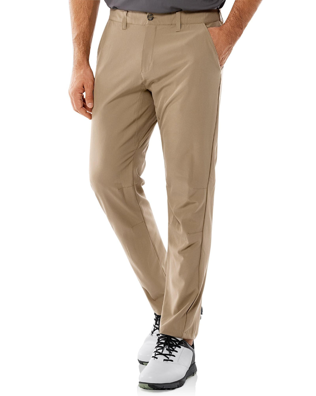 33,000ft Herren Golfhosen Atmungsaktive Stretch Hose für Männer Schnelltrockende Stretch Lange Golfh