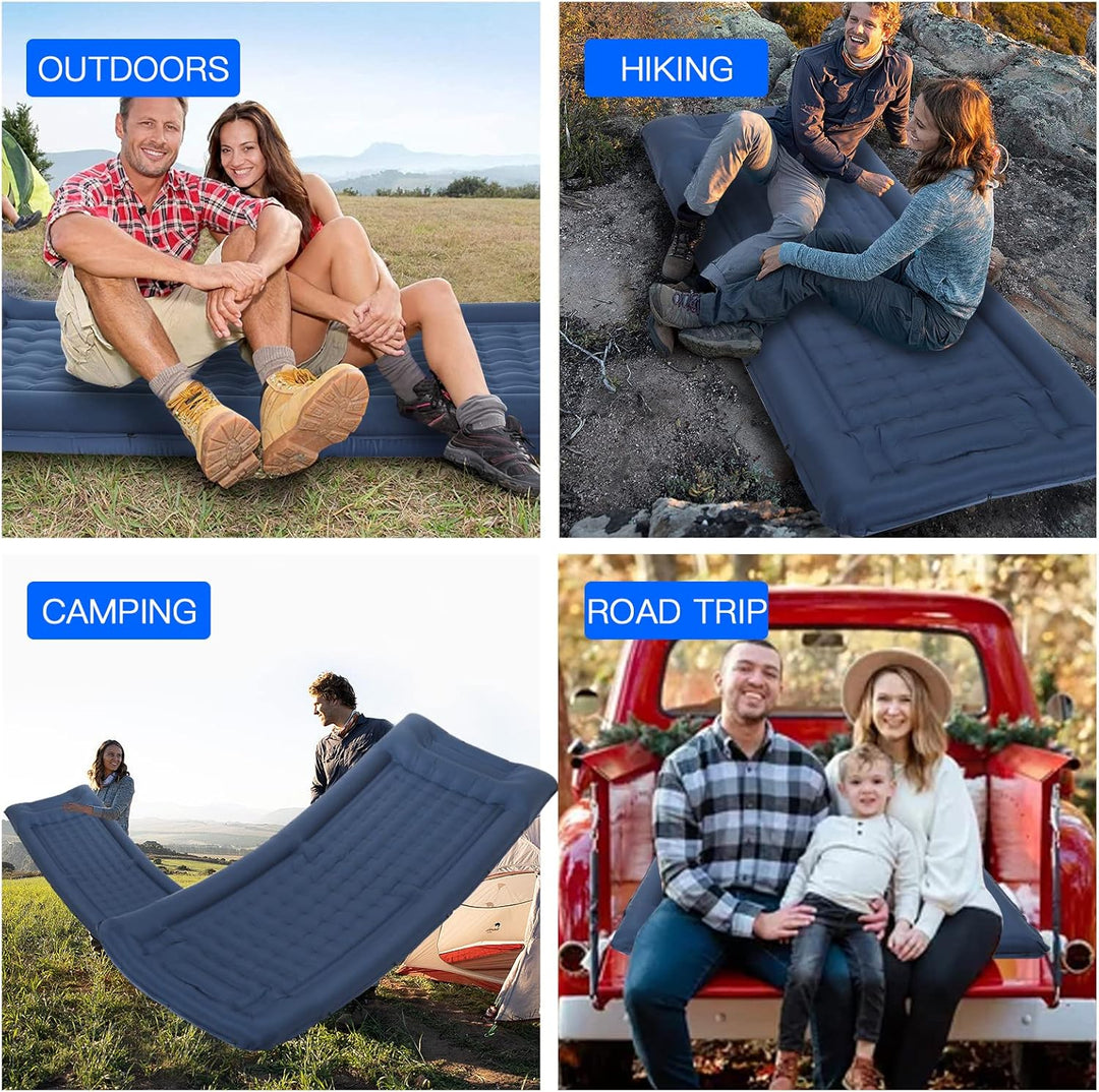 Isomatte für Camping, extra dick 12,7 cm, mit integrierter Fusspumpe Super King, Super King