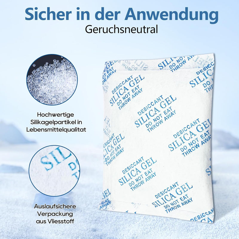 Haliya 12 Portionen Feuchtigkeitsabsorber für Petkit 5L Futterautomat, Hocheffizientes Trocknungsmit