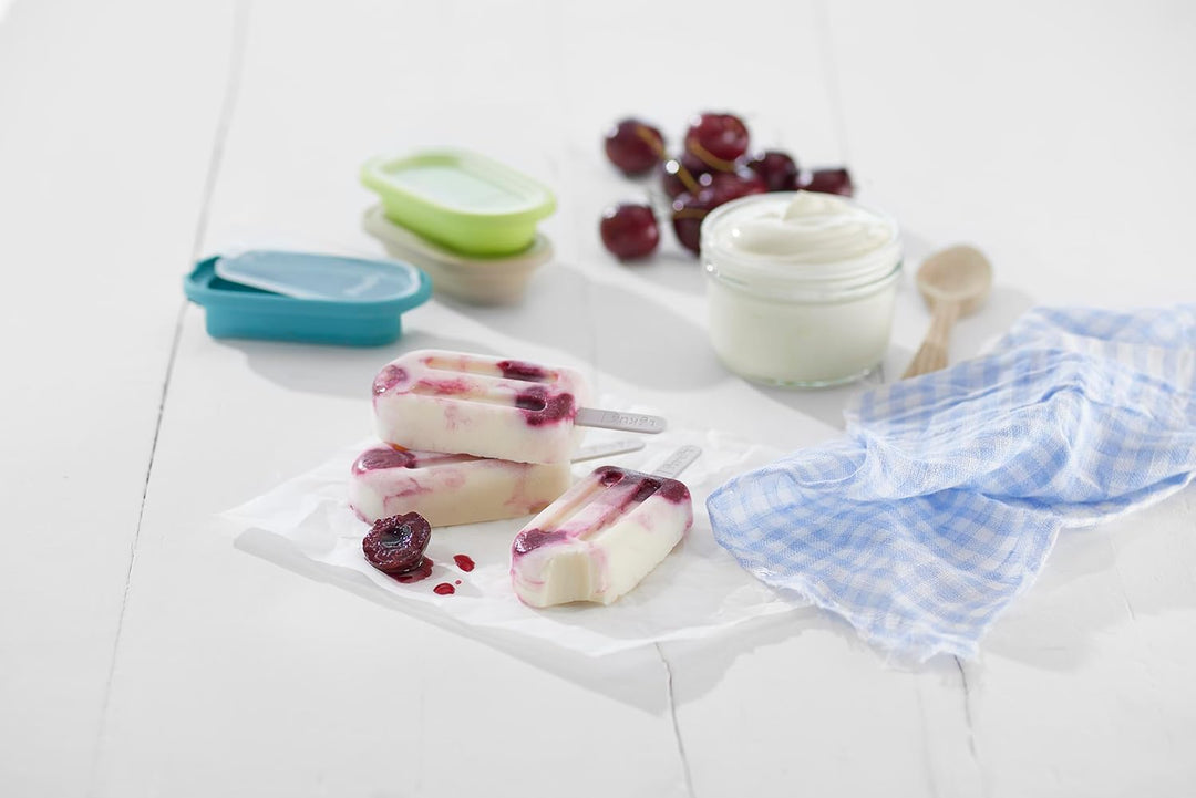 Lékué Miniformen für Eis am Stiel Mittelmeer 6 Stück Mini 6 st., Mini 6 st.