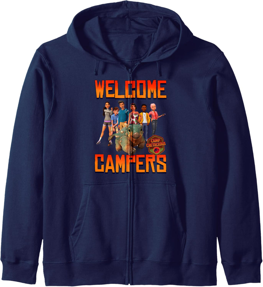 Jurassic World: Camp Cretaceous Welcome Campers Group Kapuzenjacke