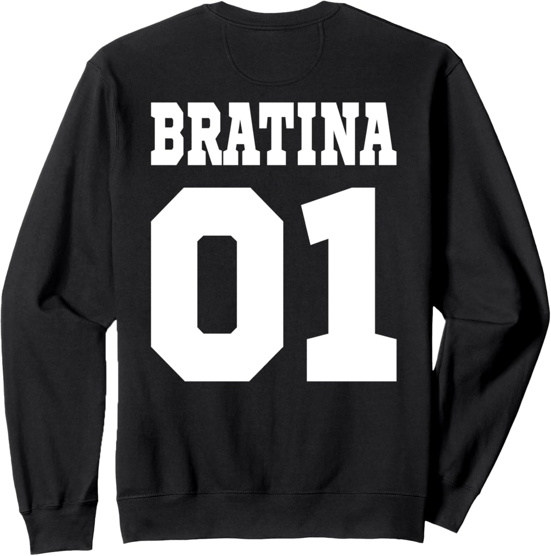 Bratina Russland Russische Schwester Frau Freundin Russia Sweatshirt