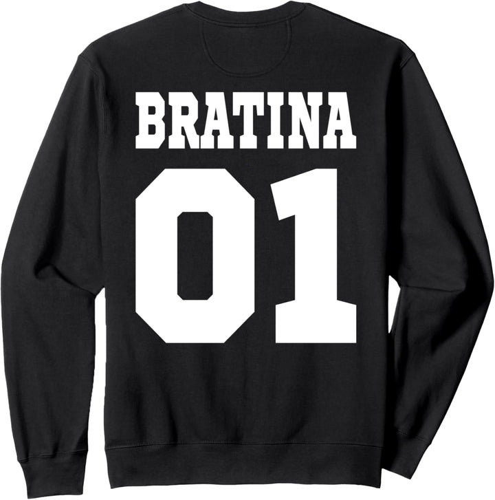 Bratina Russland Russische Schwester Frau Freundin Russia Sweatshirt