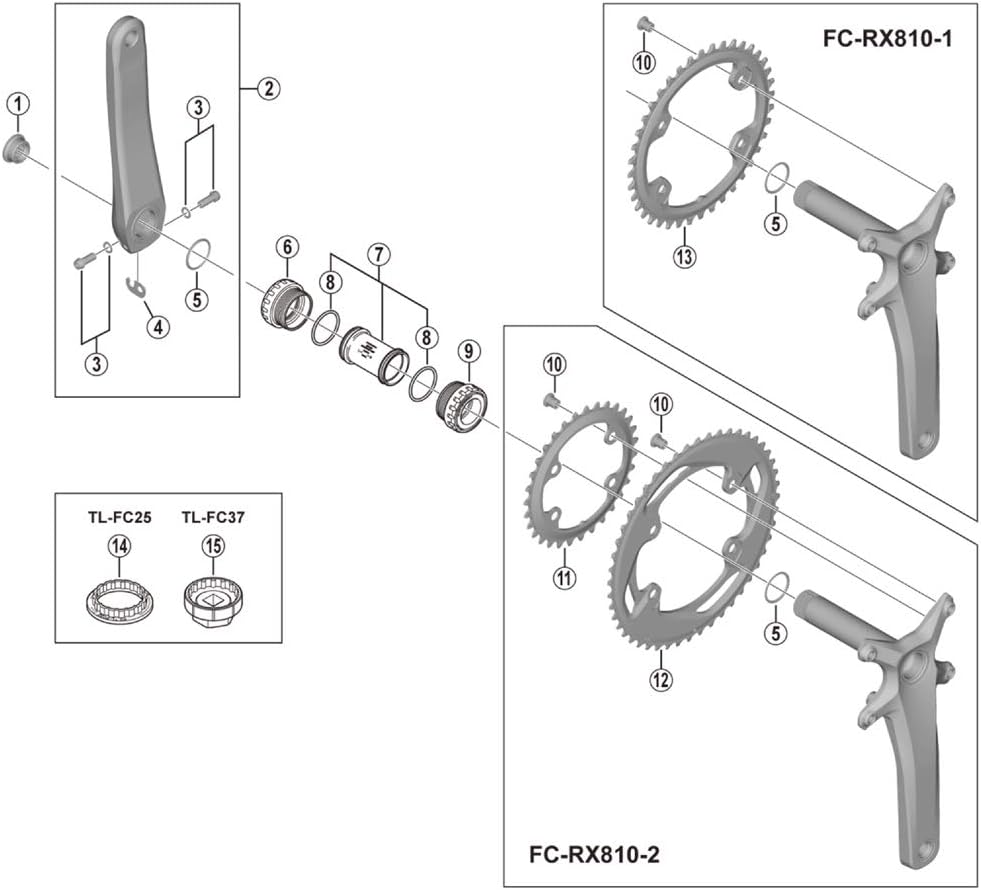 Shimano Angelzubehör Plato 42D - FC-RX810 mit Fokus auf effizientes Setup