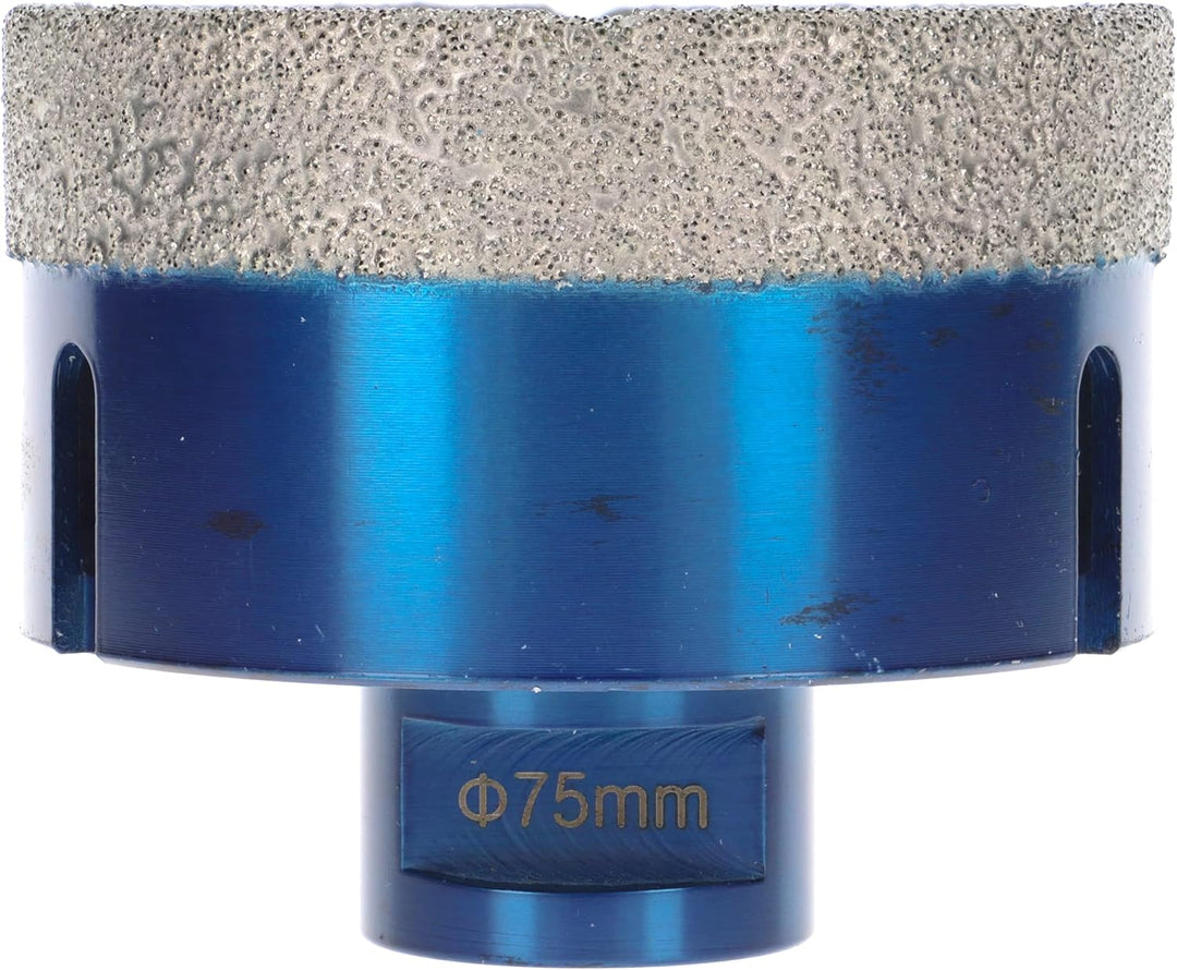 PRODIAMANT Diamant Fliesenbohrer 75 mm x M14 Fliese, Feinsteinzeug, Keramik für Winkelschleifer Prem