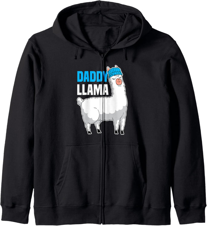 Daddy Llama Bester Papa aller Zeiten Dada Vatertag Kapuzenjacke